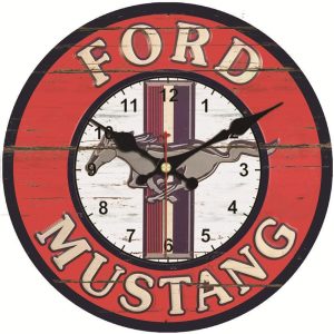 Wandklok Ford Mustang